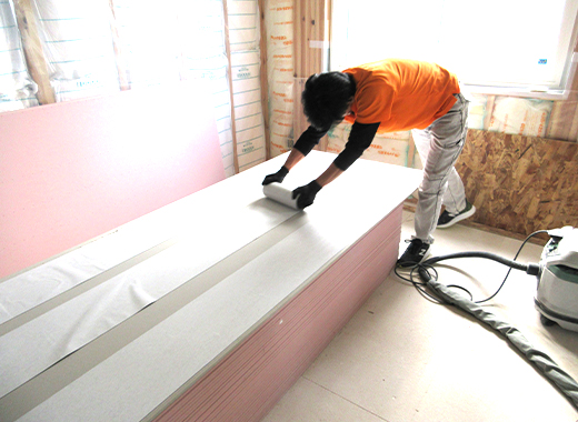 ゼトロ施工の様子