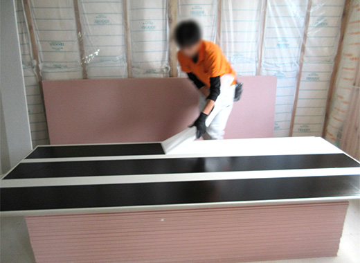 ゼトロ施工の様子