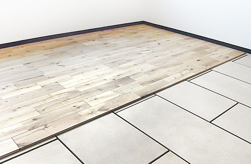 直床遮音マット施工写真