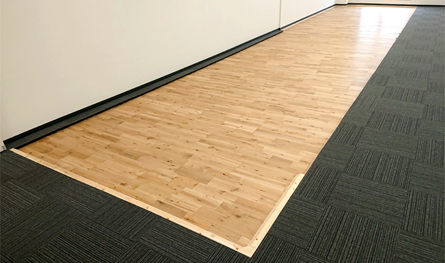 自社試験室で検証実験