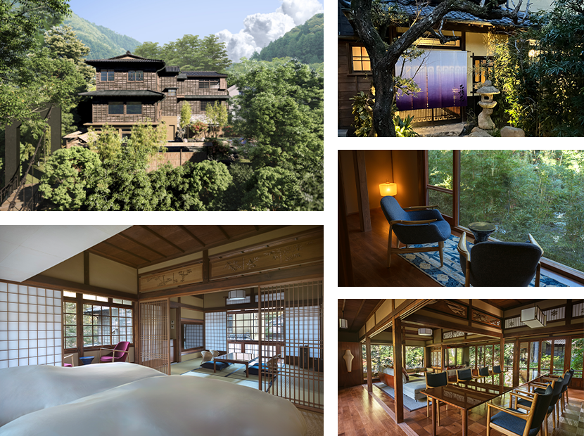 伊豆の老舗温泉旅館 おちあいろうのリノベーション