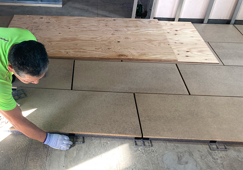 無垢フローリングでも遮音性能担保