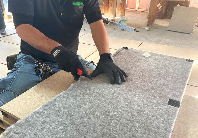 無垢フローリングでも遮音性能担保