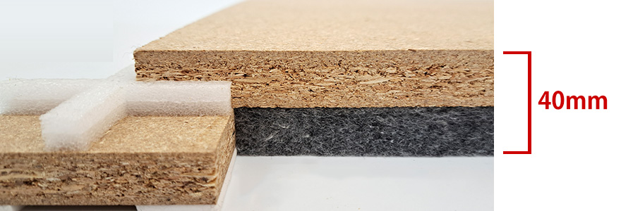 断熱遮音下地材 シャルダン SPF400 イメージ