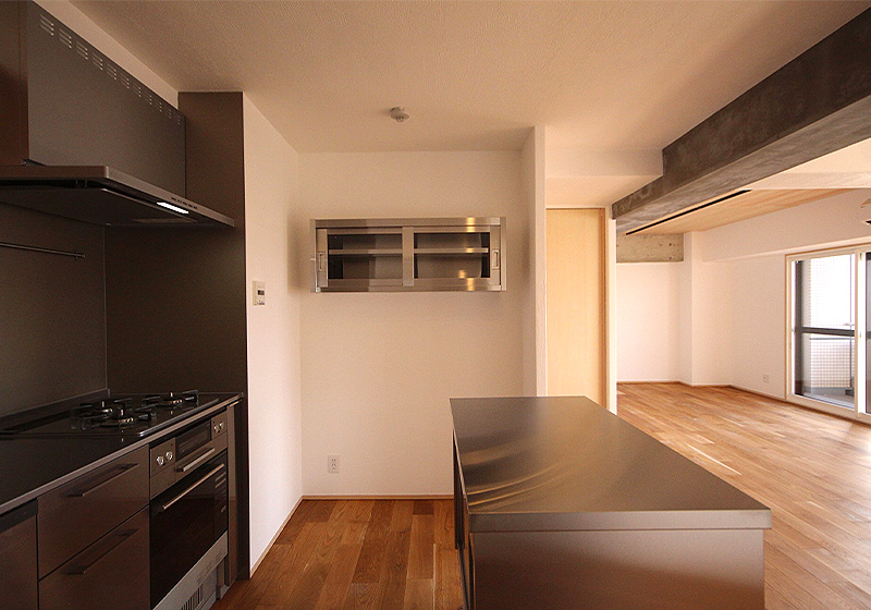 SPF400 フローリング施工完成