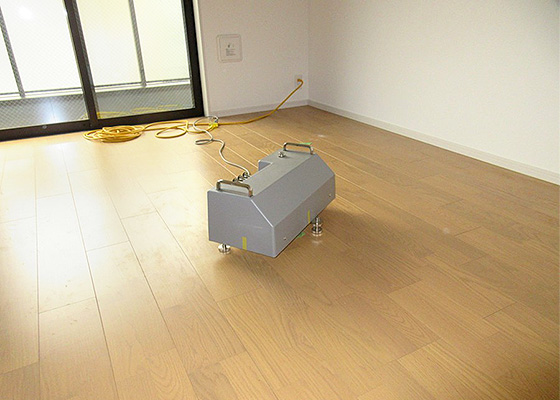 軽量床衝撃音測定（タッピングマシン）