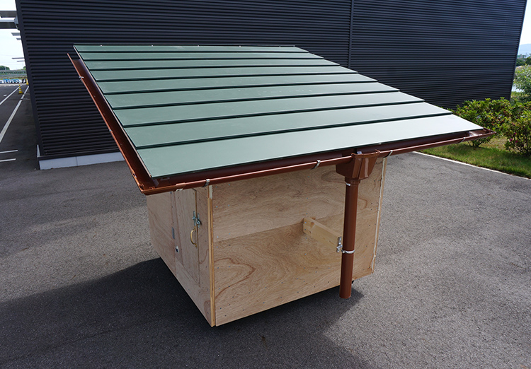 イイダ産業 金属屋根の防音性能